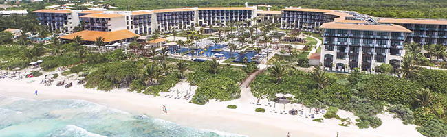 Unico 2087 All Inclusive Resort from the Air