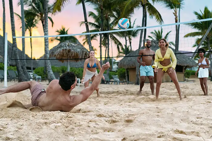 Beach volleyball at Breathless