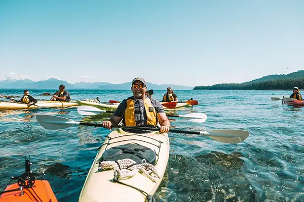 Kayaking in the Northwest Passage, Alaska (c)Uncruise