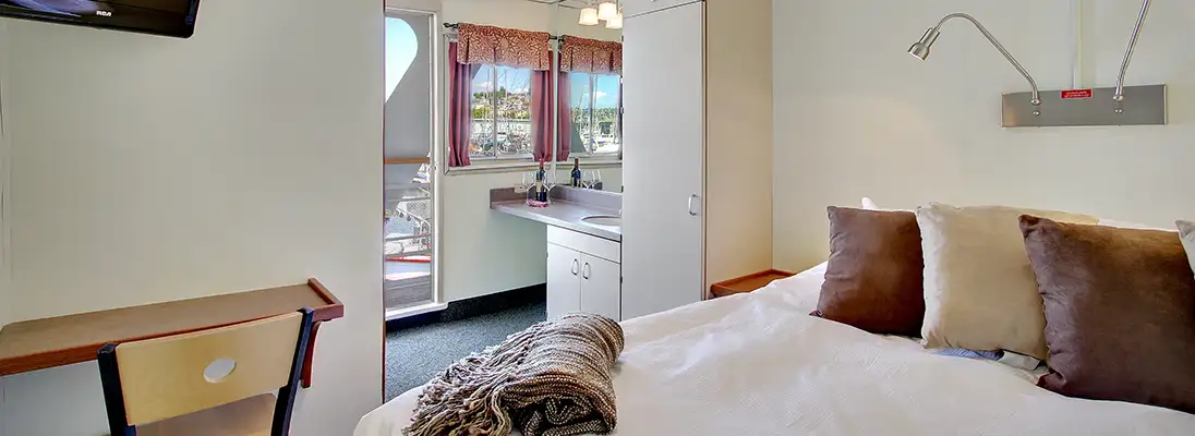 Cabin onboard Wilderness Explorer