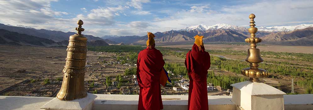 Thiksey Monastery Monks