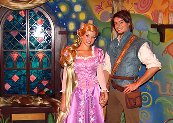 Rapunzel and Flynn Ryder characters