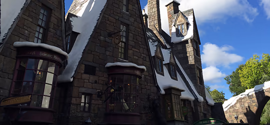 Scene from Universal Studios Harry Potter Land